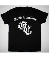 GOOD CHARLOTTE logotipas Juoda 100% medvilnė Dydis S iki 4XL Marškinėliai BT373 Unisex T-shirt L