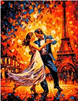 Omaart Vakaro šokis prie Eifelio bokšto