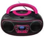 Boombox Denver TDB-212P rožinė