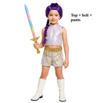 Girls Kpop Demon Hunters Costume Anime Rumi Zoey Mira Huntrix Hunters Cosplay For Women Clothes Group Idol Roleplay Carnival S
