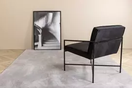 Venture Design Kilimas, Nina poliesteris, 200x300 cm, Pilka