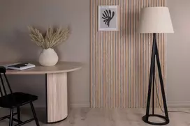 Venture Design Stovinti lempa, Kona, 160x51 cm, Juoda