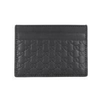 Gucci Senovinis logotipas įspaustas odinis kortelių dėklas Vyriškas kortelių dėklas Juodas 262837-BMJ1N-1000 Box(Basic Set+Box)
