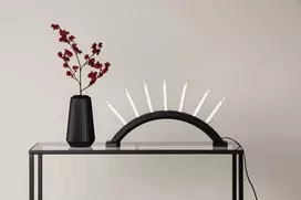 Venture Design Stalo lempa, Kebnekaise, 34x55 cm, Juoda