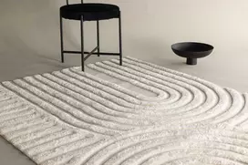 Venture Design Kilimas, Nikita, 290x200 cm, Balta
