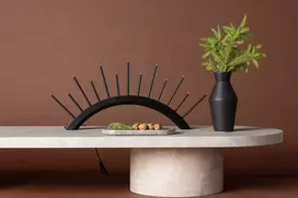 Venture Design Žvakidė, Kettilsås, 30x55 cm, Juoda