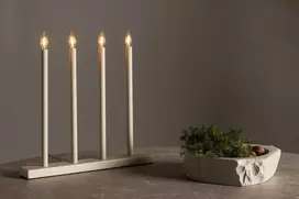 Venture Design Stalo lampa, Lofsdaleno Advento žvakidė, Beždžio spalvos