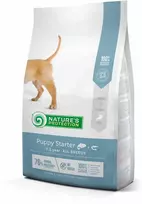 Nature's Protection Puppy starter su lašiša ir kriliu Up to 1 metų All breeds 2kg, visų veislių junkomų šuniukų sausas pašaras su lašiša ir kriliu