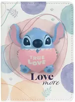 Užrašų knygelė dėžutėje Disney STITCH PASTEL, Motyvas 3, B6, 100 lapų, minkštu viršeliu