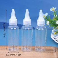 3Pcs High-Quality Airbrush Paint Bottles 400 Mesh with Quick Paint Swap Feature No Rinse Required for Spray Module 50ml 100ml