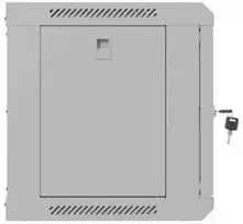 Lanberg prie sienos montuojama rack spintelė 19" 6U 540x350 su stiklinėmis durelėmis