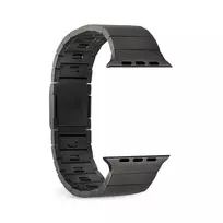 Puro TITAN Stainless Steel Apple Watch Band 42/44/45/49mm – juodos spalvos