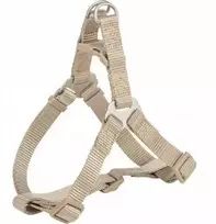 Trixie Premium klasės „One Touch“ šuns petnešos, smėlio spalvos, XS ir S dydžio: 30–40 cm / 10 mm