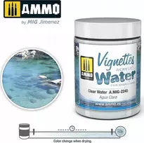 AMMO by MIG Jimenez AMMO MIG akrilinis skaidrus vanduo dioramoms, 100 ml