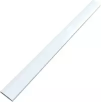 Orno Aluminiowa Aliuminio kabelio dangtelis su spragtelėjimo fiksavimo sistema, 110 cm ilgio, baltas