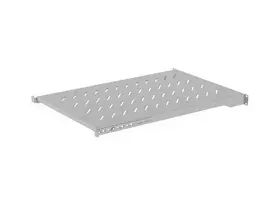LENTYNA 19" SPINTAI 1000MM PILKA LANBERG (1U/483X700MM APKROVA IKI 25KG, 4 TAŠKŲ TVIRTINIMAS)