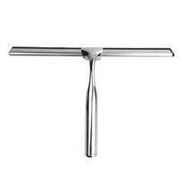 Stainless Steel Mirror Cleaner Multifunctional Shower Mirror Squeegee Antiskid Handle Corrosion Resistance for Bathroom Tool