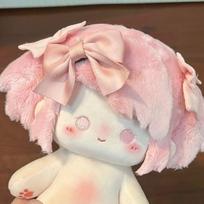 20cm Anime Madoka Magica Madoka Kaname Cute Dress-up Dolls Cartoon Stuffed Plush Doll Toys Children's Fans Adults Cotton Gift To no Skeleton