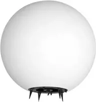 Sieninis šviestuvas Orno LUNA II sodo rutulinis šviestuvas, E27, maks. 18 W, IP65, baltas, Ω280