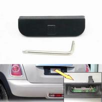 Automobilio galinių durelių bagažinės rankenos jungiklio guminio mygtuko dangtelis BMW Mini Cooper R56 R57 Clubman R55 Coupe R58 Roadster R59