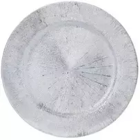 Home Styling Collection Metalinė apatinė plokštė, Ø 33 cm