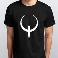 QUAKE T-SHIRT sizes S M L XL XXL colours Black, White M