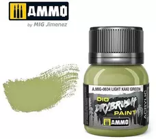 AMMO by MIG Jimenez AMMO MIG sendinimo drybrush dažai Šviesi chaki žalia, 40 ml (0634)