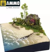 AMMO by MIG Jimenez AMMO MIG Terraform akrilinė paplūdimio smėlio tekstūra dioramoms, 100 ml
