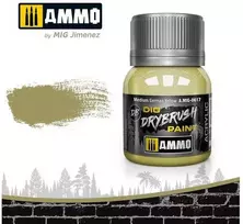 AMMO by MIG Jimenez AMMO MIG Drybrush sendinimo dažai Medium German Geltona 40 ml (A.MIG-0617)