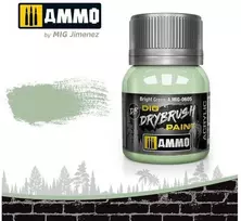AMMO by MIG Jimenez AMMO MIG sendinimo dažai Drybrush ryškiai žali, 40 ml (0605)