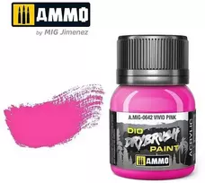 AMMO by MIG Jimenez AMMO MIG DRYBRUSH sendinimo dažai Vivid Rožinė 40 ml (0642)