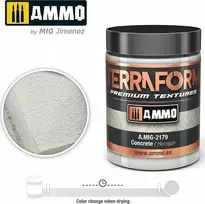 AMMO by MIG Jimenez AMMO MIG TERRAFORM akrilinė betono tekstūra dioramoms, 100 ml (2179)