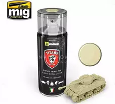 AMMO by MIG Jimenez TITANS HOBBY Bone Baltas matinis akrilinis gruntas 400 ml (116)