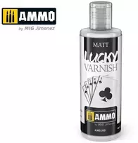 AMMO by MIG Jimenez AMMO MIG Matinis akrilinis lakas Matinis LUCKY VARNISH, 60 ml (2051)