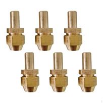 6 in Milk Spray Brass common