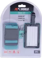 kelioninis rinkinys 3 dalių proworld žalias