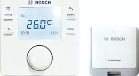 Bosch KCR 110 RF belaidžio CR110RF valdiklio ir K10RF valdymo klavišo modulio rinkinys radijo ryšiui (868 MHz) tarp katilo ir CR110RF