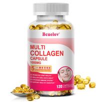 Bcuelov Premium kolageno baltymų kompleksas, 120 minkštų kapsulių buteliuke, be glitimo