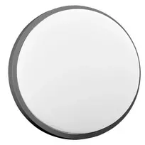 Sieninis šviestuvas Orno AGAT LED 15W, sodo šviestuvas, 1100lm, IP54, 4000K, pilkas