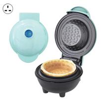 Mini Cake Maker Double-Sided Heating Electric Waffle Maker with Non-stick Surface for Breakfast Cake Desserts Snacks B UK
