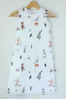Pulp Bamboo PLAUŠINĖS BAMBUKO Izoliuotas miegmaišis TOG 1.75 Jersey - Gyvūnai keliaujant iki 12 m