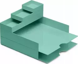 „Moxom“ modulinių stalų komplektas, 320x260x60 mm, 5 dalių, turkio spalvos
