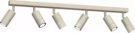 Lubinis šviestuvas Luminex Luminex Link 9530 lubų lempos juostelės lubų lempos 6x8W GU10 smėlio spalvos