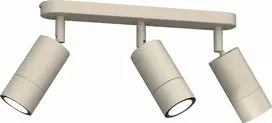 Lubinis šviestuvas Luminex Luminex Link 9528 lubų lempos juostelės lubų lempos 3x8W GU10 smėlio spalvos