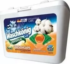 Der Waschkönig WASCHKONIG Prince of Laundry universalios skalbimo kapsulės 35 vnt