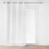 Dymo Užuolaida su kilpelėmis ir aukso raštu, LOUXOR, 140 x 280 cm