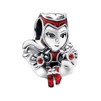 Pandora Emalizuotas Pakabukas Moteriški pakabukai Raudonas 792763C01 Box gray