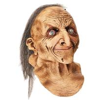 Populiari Helovino Raganos Baisaus Veido Kaukė Iš Latekso Galvos Apdangalas Šokių Salėms, Barams ir Šventėms Witch mask