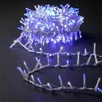 Fééric Lights and Christmas Mėlyna Išoriniai žibintai, mėlyni, šaltai balti, 500 lempų