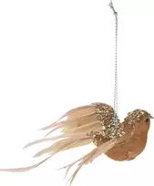 Home & Styling Collection Kalėdinė dekoracija paukštelis ir burbulai